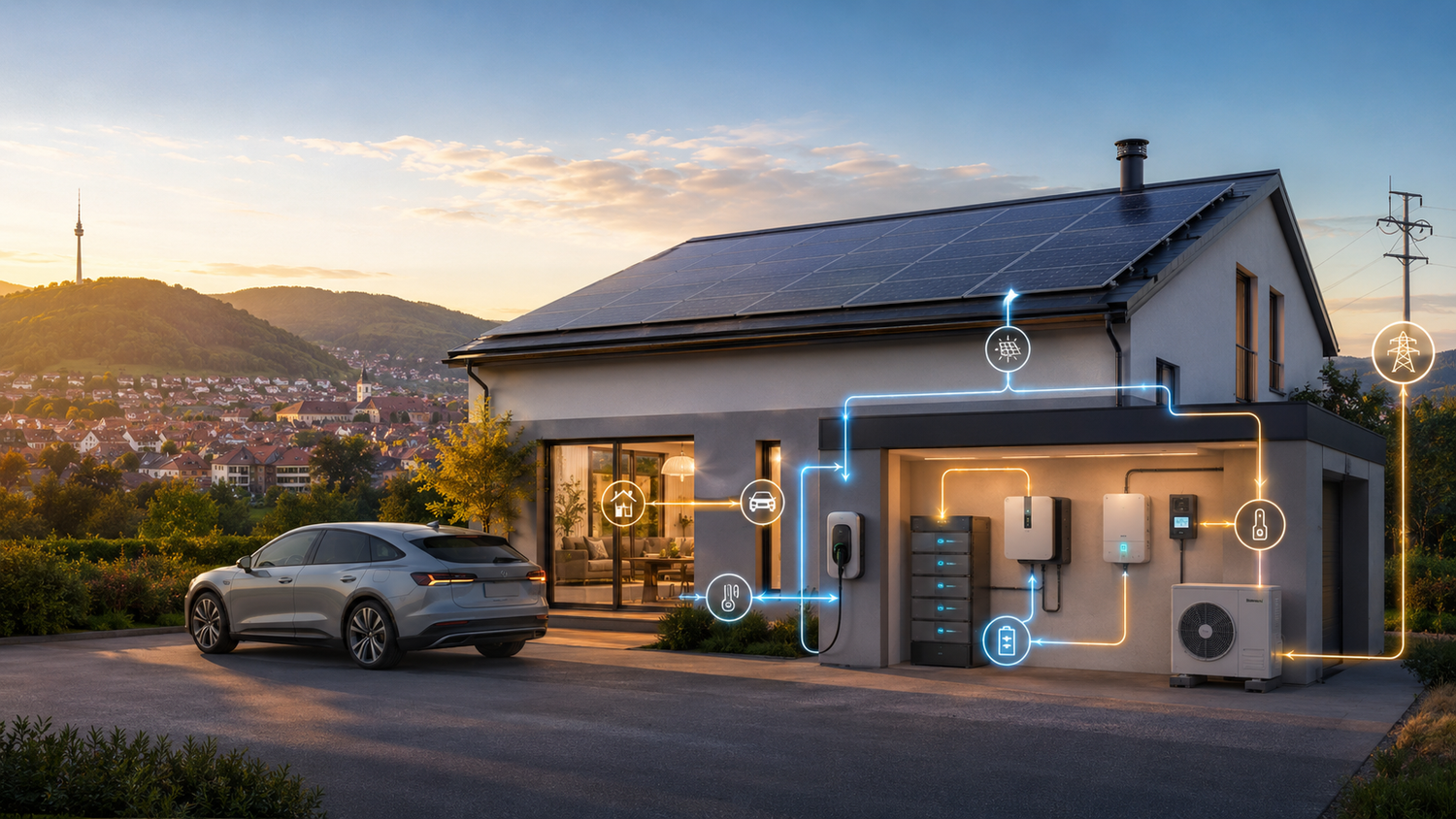 Photovoltaik-Komplettsystem Reutlingen 2026: PV, Speicher, Wallbox und Wärmepumpe als integriertes System
